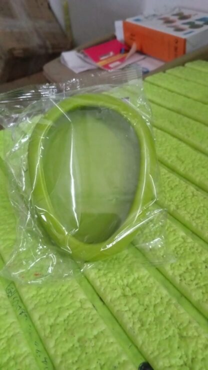 Green Oval Shape Vegetable Container Premium Fruits Saver Keeper (1 Pc) - Image 7