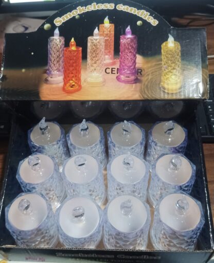 Festive Lighting for Any Occasion: 12 Pack LED Tealight Candles - Image 8