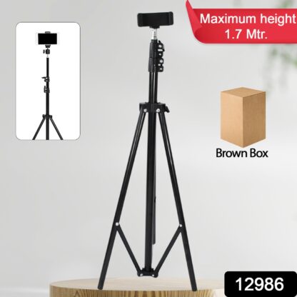 Professional Tripod with Multipurpose Head for Low Level Shooting, Panning for All DSLR Camera Photography Tripod Stand Folding Photo Stand Maximum Height 170 Cm - Image 2