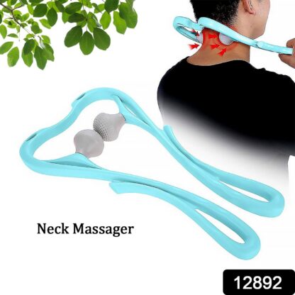 Neck Shoulder Massager, 33×18 cm Portable Relieving the Back for Men Relieving the Waist Women (1 Pc) - Image 2