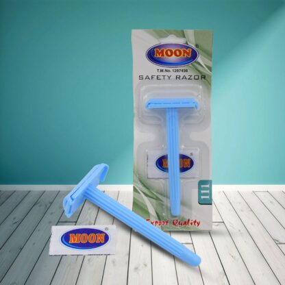 Shaving Razor For Men Plastic Grip Handle - Image 3