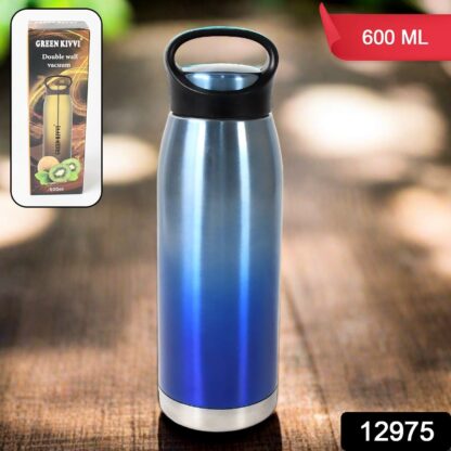 Vacuum Stainless Steel Double Wall Water Bottle, Fridge Water Bottle, Stainless Steel Water Bottle Leak Proof, Rust Proof, Cold & Hot Thermos steel Bottle| Leak Proof | Office Bottle | Gym | Home | Kitchen | Hiking | Trekking | Travel Bottle - Image 2