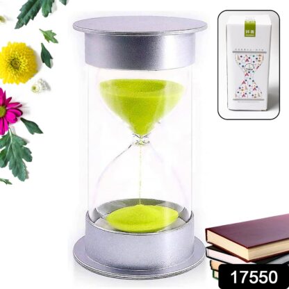 Sand Timer, Hourglass Timer 45 Minutes Sand Timer For Kids Teachers Games Classroom (45 Min-Green) Time Management Tool (Color : Green, Time : 45 Min) - Image 2