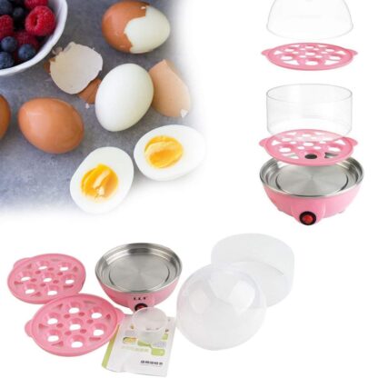 Egg Boiler / Poacher / Cooker / Electric Steamer (2 Layer) - Image 5