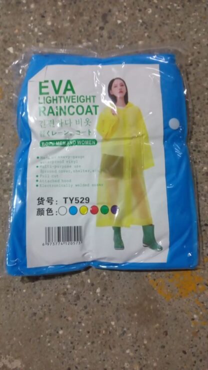 Eva Portable Rain Coat, Waterproof Raincoat (1pc) - Image 9