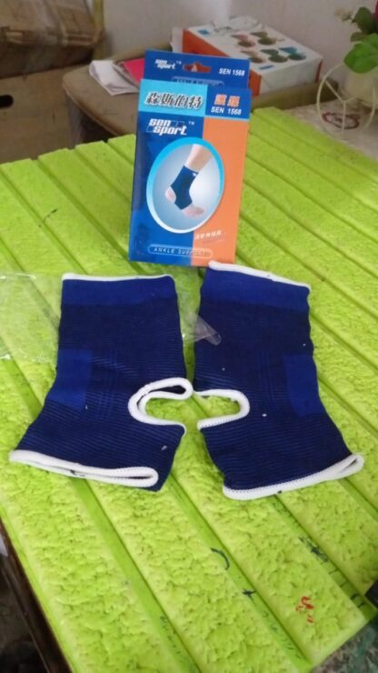 Adjustable Ankle Support Brace Cap Wrap Pad (1 Pair) - Image 7