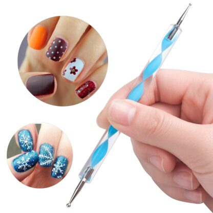 Nail Art Point Pen and Set Used by Women's for Their Fashion Purposes (Pack of 5Pcs) - Image 8