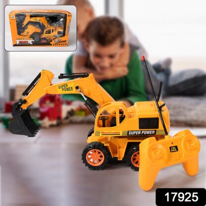 Plastic JCB Construction Toy Remote Control JCB Toys for Kids Boys, Super Power Remote Control JCB Truck Construction Toy (1 Set) - Image 2