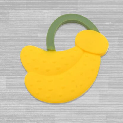 Baby Silicone Teether (1 Pc): Food Grade, Non-Toxic, Teething Relief (3 Months+) - Image 3