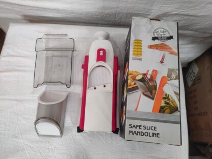 MULTI FUNCTIONAL TIME SAVING ADJUSTABLE HAND PRESS VEGETABLES CHOPPER - Image 9