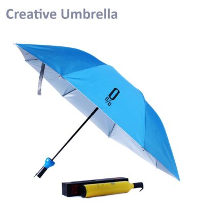 Pocket Folding Wine Bottle Umbrella - Image 3