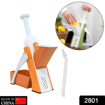 MULTI FUNCTIONAL TIME SAVING ADJUSTABLE HAND PRESS VEGETABLES CHOPPER - Image 2