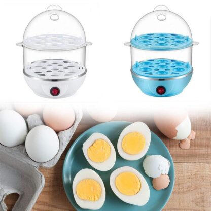 Egg Boiler / Poacher / Cooker / Electric Steamer (2 Layer) - Image 6