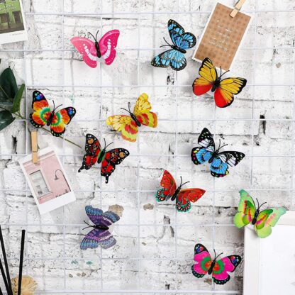 The Butterfly 3D Night Lamp Comes with 3D Illusion Design Suitable for Drawing Room, Lobby.n  (Loose) - Image 3