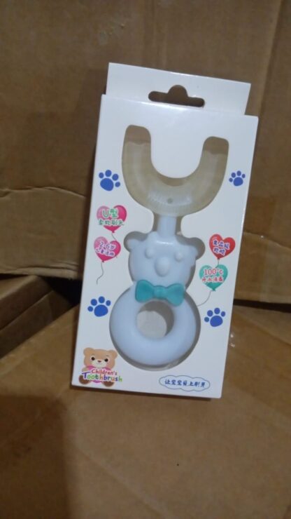 Baby Bear U-shaped Toothbrush Silicone Brush Head (1 Pc) - Image 8