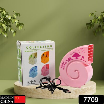 Cute Bright Color Desktop Office USB Mini Fan Battery USB Fans USB Mini Fans (Battery Not Include) - Image 2