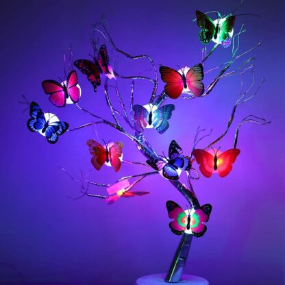 The Butterfly 3D Night Lamp Comes with 3D Illusion Design Suitable for Drawing Room, Lobby.n  (Loose) - Image 5