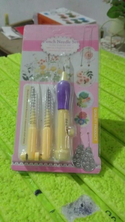 Punch Needle, DIY Craft Punch Needle Set (1 Set) - Image 8