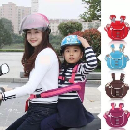 Baby Safety Belt For Kinds Carrier, Children Motorcycle Safety Harness - Child Ride Strap - Kids Vehicle Adjustable Safety Harness Strap for Two Wheeler Bike Horseback Riding Travel (1 Pc) - Image 5