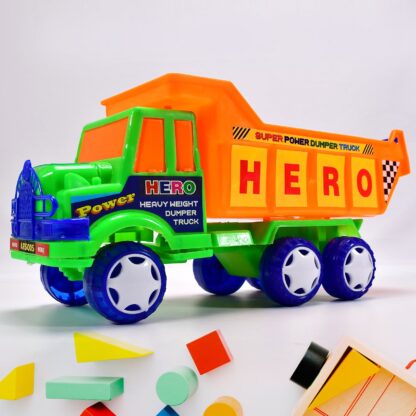 Truck Toy - Jumbo Large Size Plastic Heavy Weight Truck Toy  - Image 6