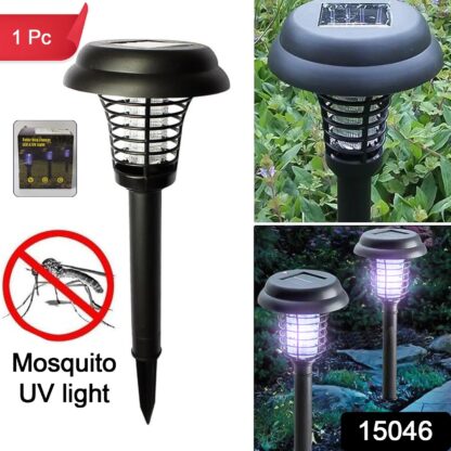 Garden Lighting UV LED Solar Powered LED Mosquito Trap / Bug Zapper  (1 Pc) - Image 2