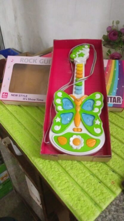 Butterfly Guitar Toy with Light and Music Toy (1 Pc / Battery not included) - Image 7