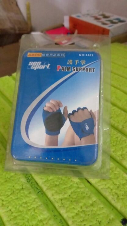 Palm Support Gloves Half Finger Gym Exercise Training Gloves Outdoor (1 Pair / / With Card Packing) - Image 7