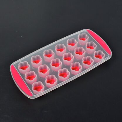 Ice Mould Flower Shape 18 Cavity Mould ice Tray Sphere ice Flower Mould Small ice Flower Tray Mini ice Cube Tray - Image 6