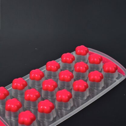 Ice Mould Flower Shape 18 Cavity Mould ice Tray Sphere ice Flower Mould Small ice Flower Tray Mini ice Cube Tray - Image 7