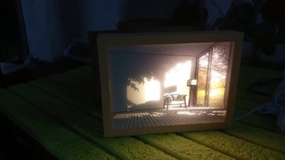 LED NightPainting Decoration Picture Frame Light (1 Pc / 20×15 CM) - Image 7