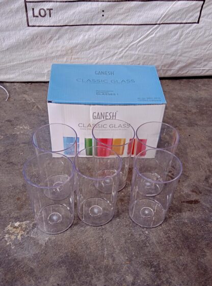 Ganesh Classic Glass Set of-6 (Each Glass 350ml) - Image 9