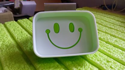 Portable Travel Home Box Cute Cartoons Smile Face Container Draining Holder Soap Dish - Image 7