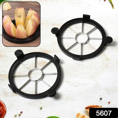 Stainless Steel 8 Blades Apple Slicer Corer Fruit Cutter and Divider Fruit Tool - Image 2