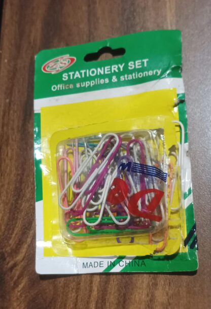 Multipurpose Assorted Color Paper Clips (Approx 30 Pcs / Medium Size) - Image 7