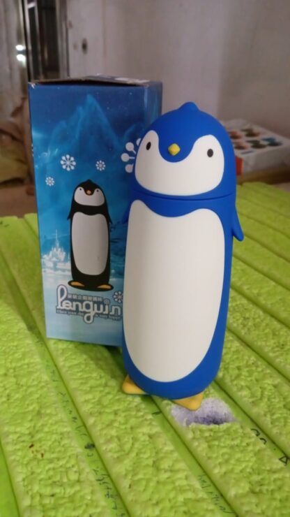 Penguin Water Bottle Penguin Cartoon Water Bottle Funny Travel Mug Insulated, Inner glass Vacuum Water Bottle - Image 6