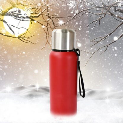 Stainless Steel Water Bottle, Fridge Water Bottle, Stainless Steel Water Bottle Leak Proof, Rust Proof, Cold & Hot Thermos steel Bottle| Leak Proof | Office Bottle | Gym | Home | Kitchen | Hiking | Trekking | Travel Bottle (Approx 600ML) - Image 3