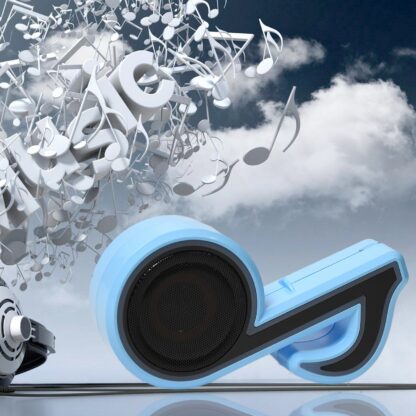 Mini Portable Music Note Shape Speaker Subwoofer Colorful Musical Note LED Lighting Sound For Creatives Gift Computer Phone Sound Equipment Bluetooth speaker (Media Player) - Image 3