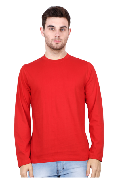 Male Full Sleeve Cotton T-Shirt - Image 2