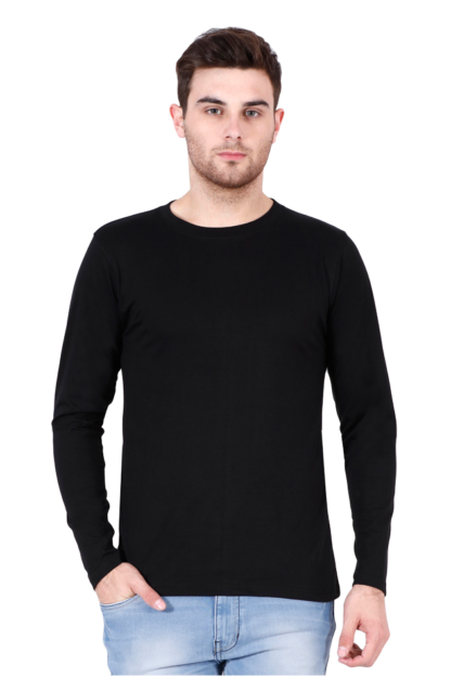 Male Full Sleeve Cotton T-Shirt - Image 7